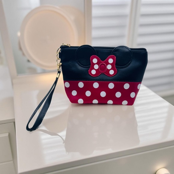 Cute Make Up Pouch and or Pencil Case, Mini Mouse Inspired - Picture 1 of 6